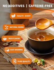 ChaSilir wolfberry tea bag close-up emphasizes vibrant herbal blend.