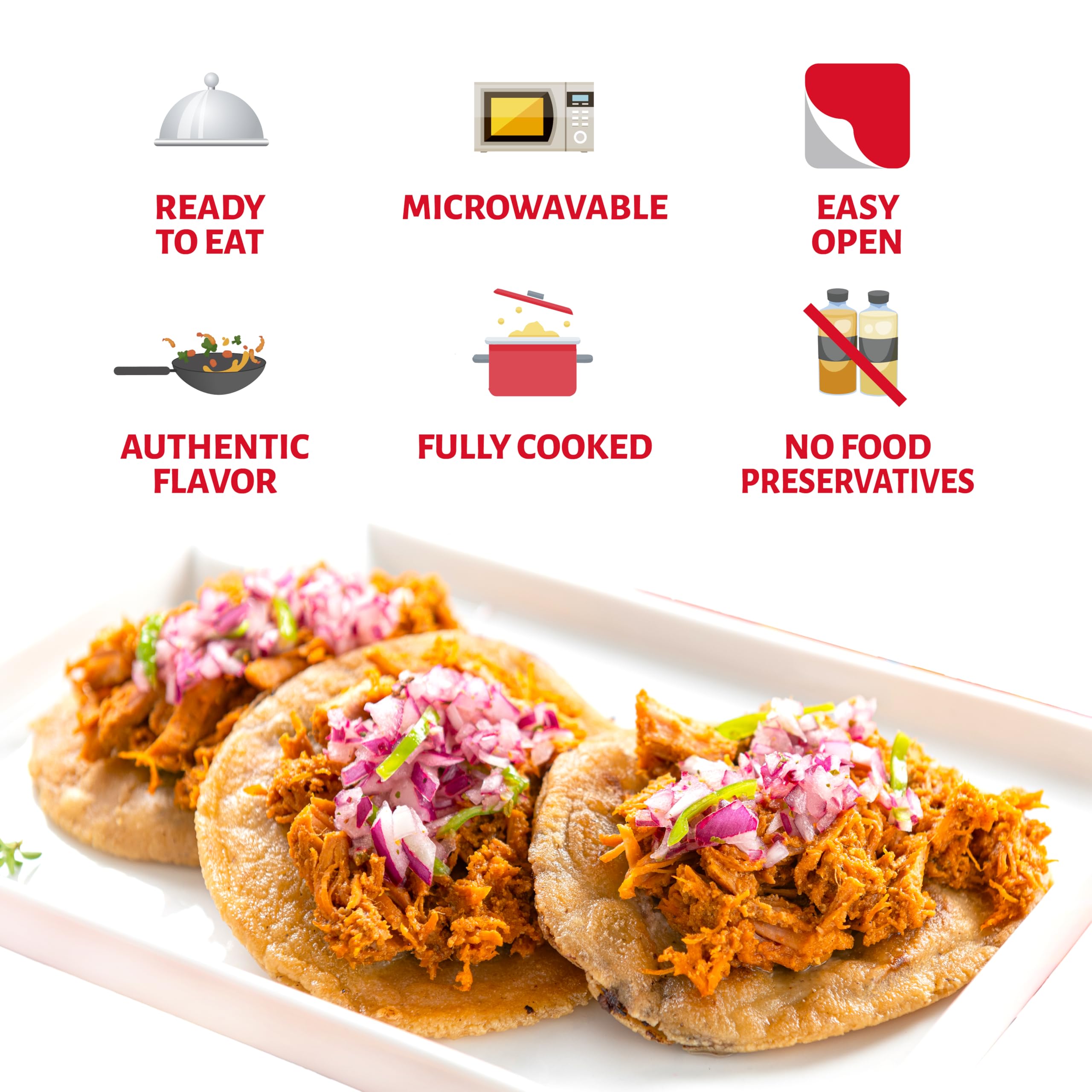 Chata burrito-enchilada-fill adds richness to wraps and plates.