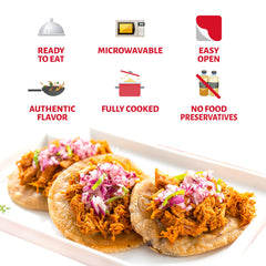 Chata burrito-enchilada-fill adds richness to wraps and plates.