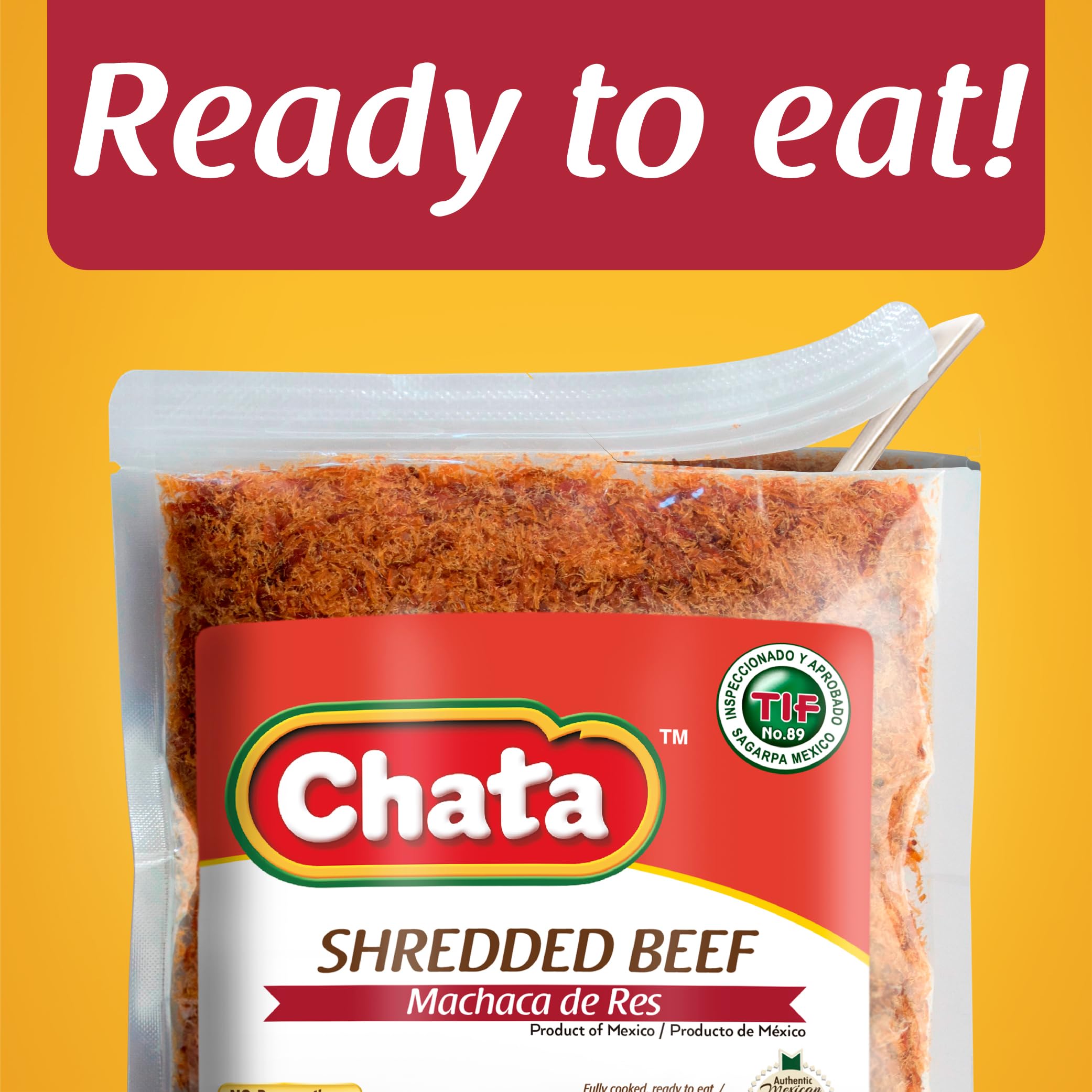 Chata Machaca Res burrito filling versatile option for weeknight meals.