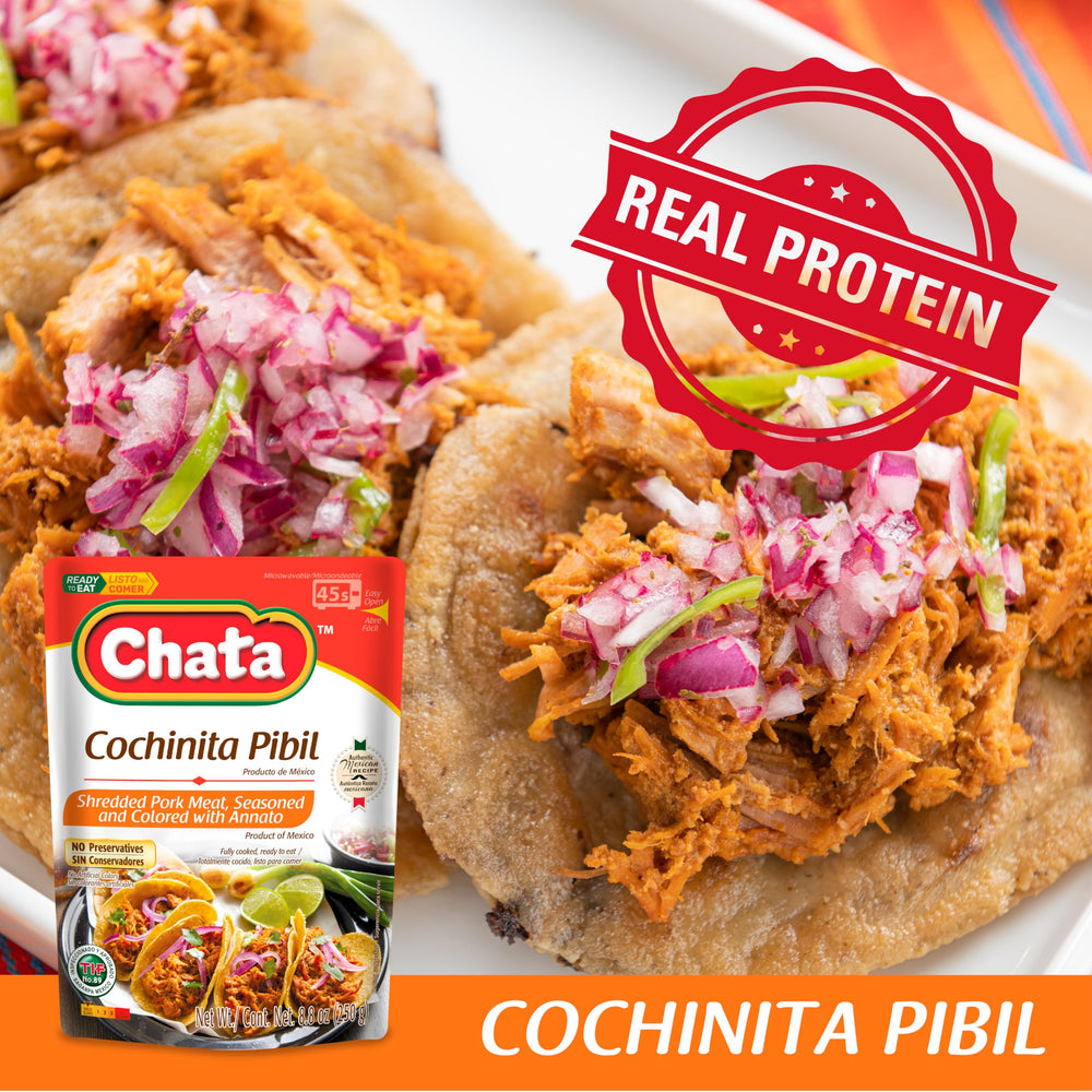 Chata pork-meat-sauce ideal for quick meal prep.