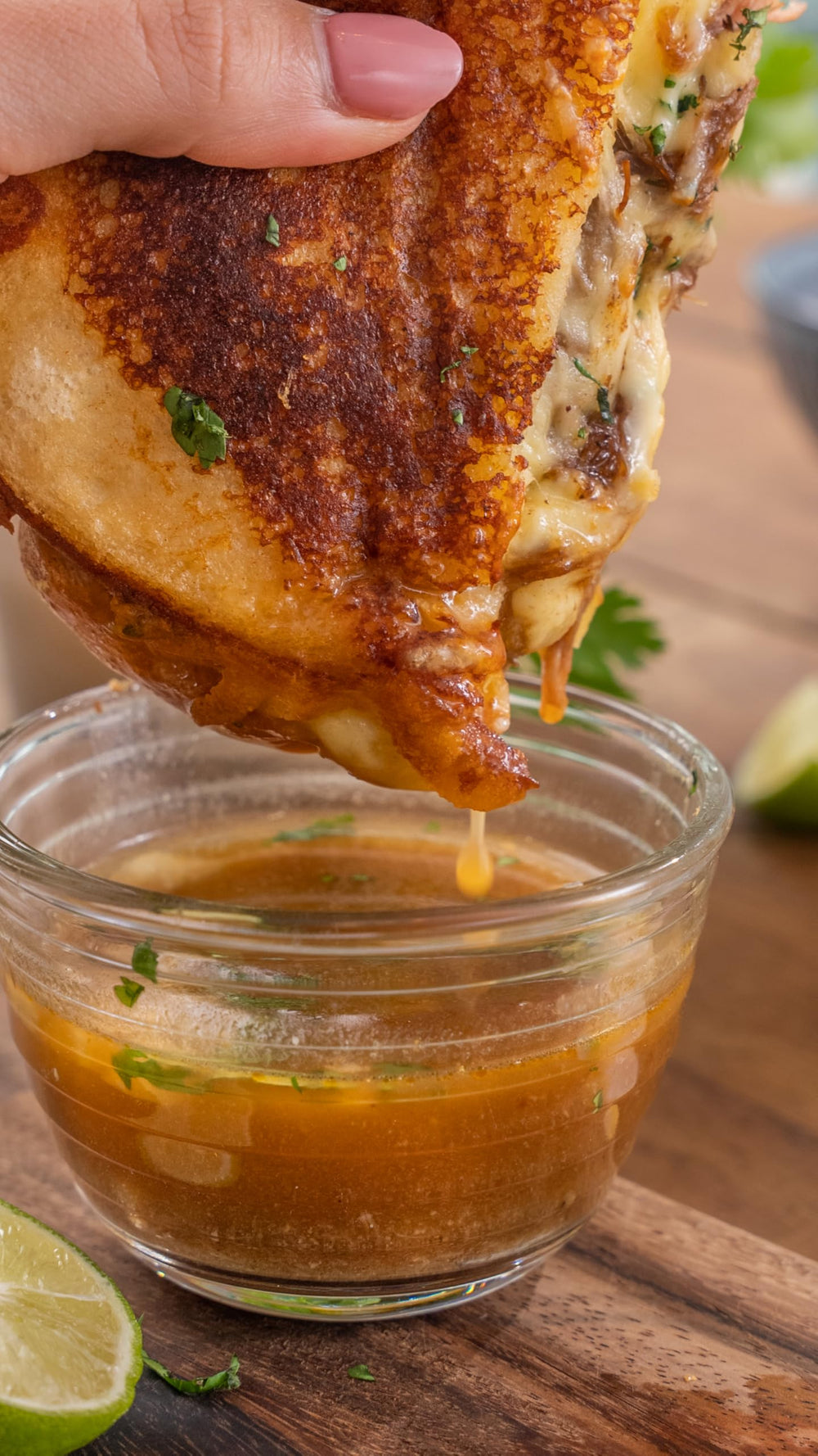 Chata beef heats in 45 seconds for a fast meal.