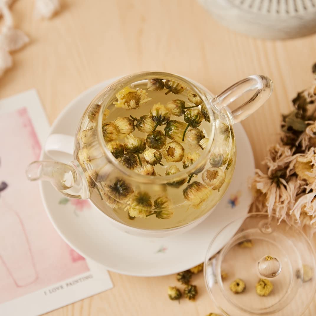 ChaWuWarmSun tea storage in fridge preserves fragrance.