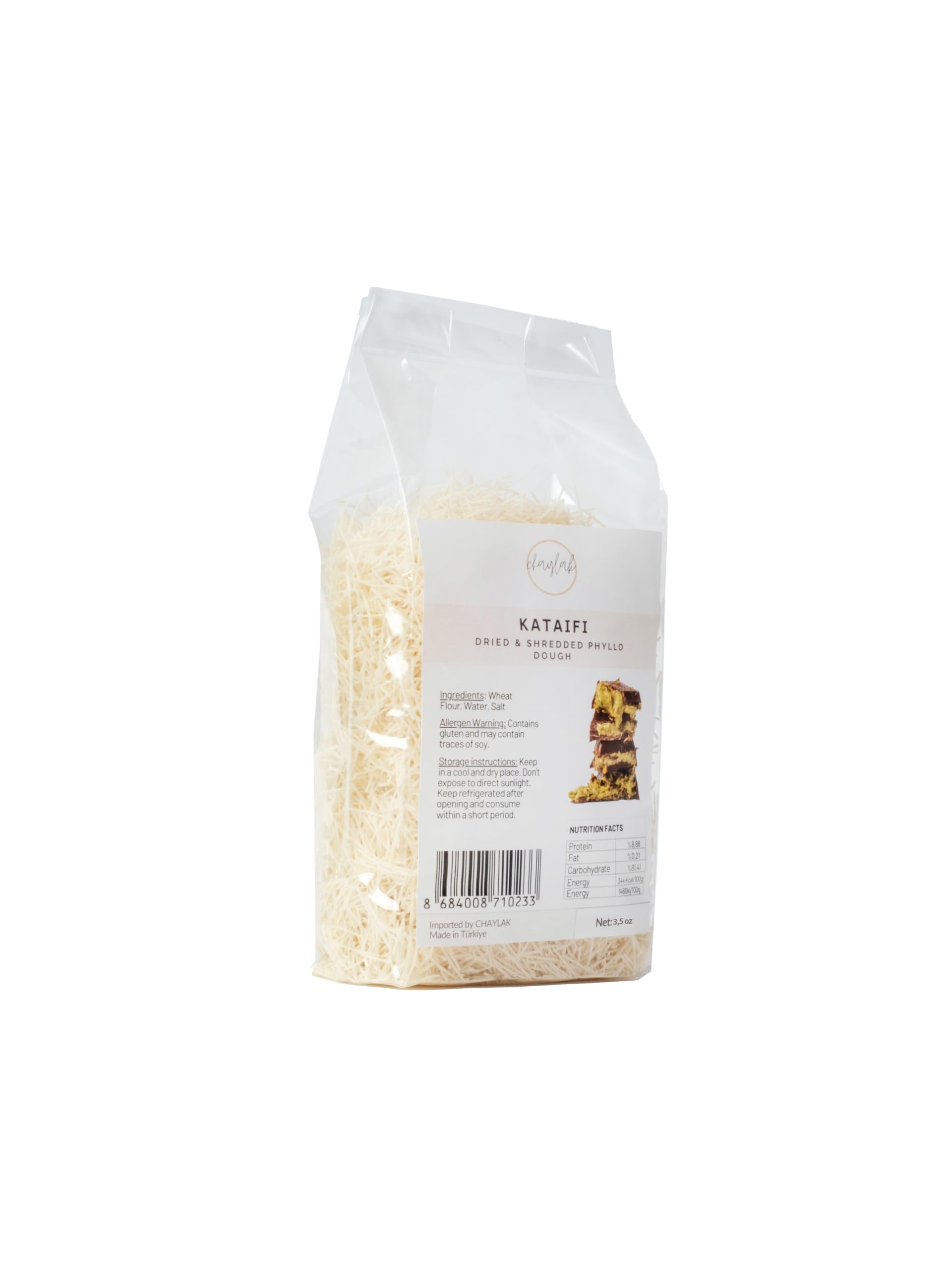 CHAYLAK kataifi open pack ready-to-use, ideal for quick baking.