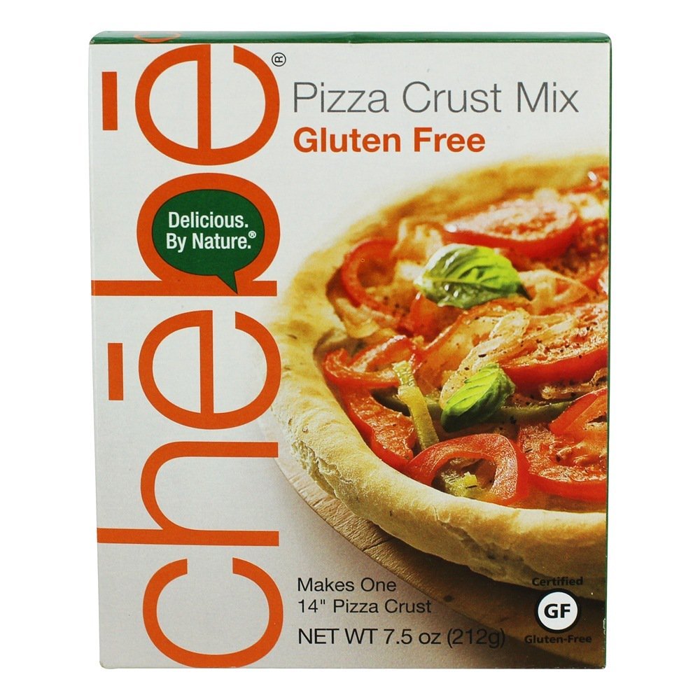 Chebe bread pizza crust mix eight-box pack; gluten-free convenience for fast meals.