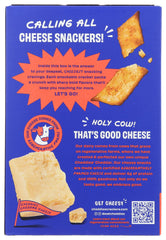 Cheddies Spicy Cheddar Crackers on a plate ready for sharing and pairing