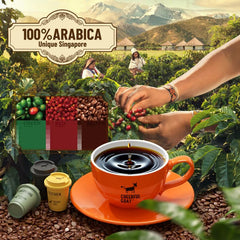 CheerfulGoat Ethiopian Arabica beans close-up highlighting smooth flavor potential