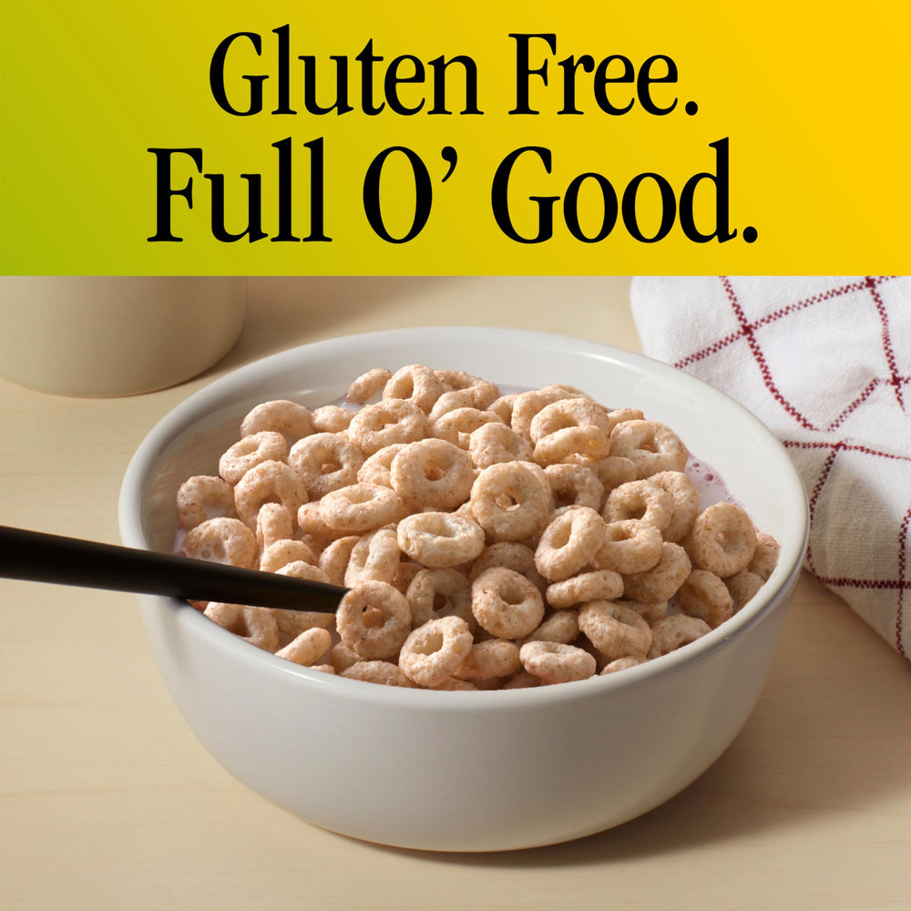 Cheerios Apple Cinnamon cereal kid-friendly snack in a lunchbox.