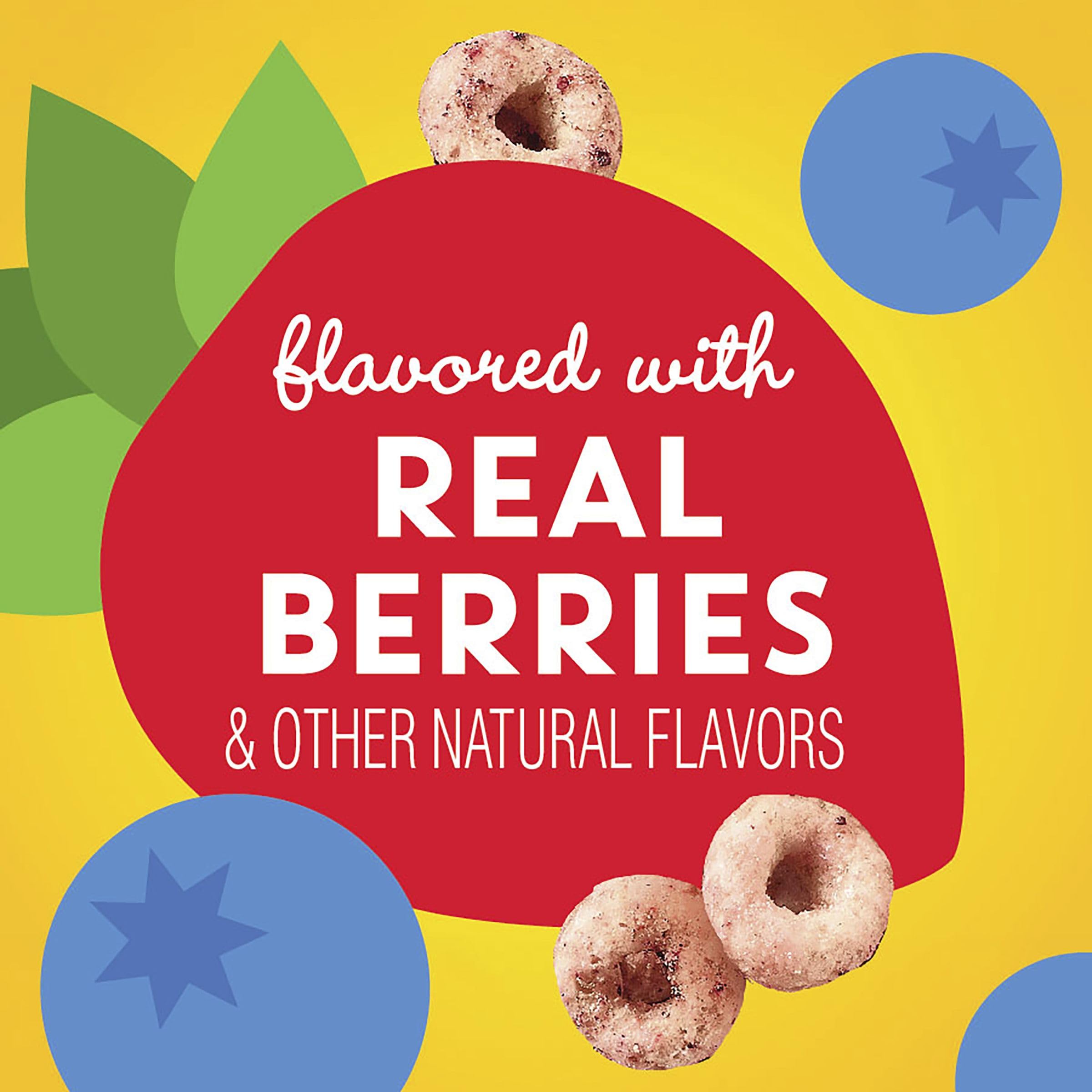 Close-up of berry flavors in Very Berry Cheerios, tasty fruit notes.
