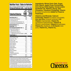 Cheerios gluten-free packaging indicating an easy gluten-free breakfast option.