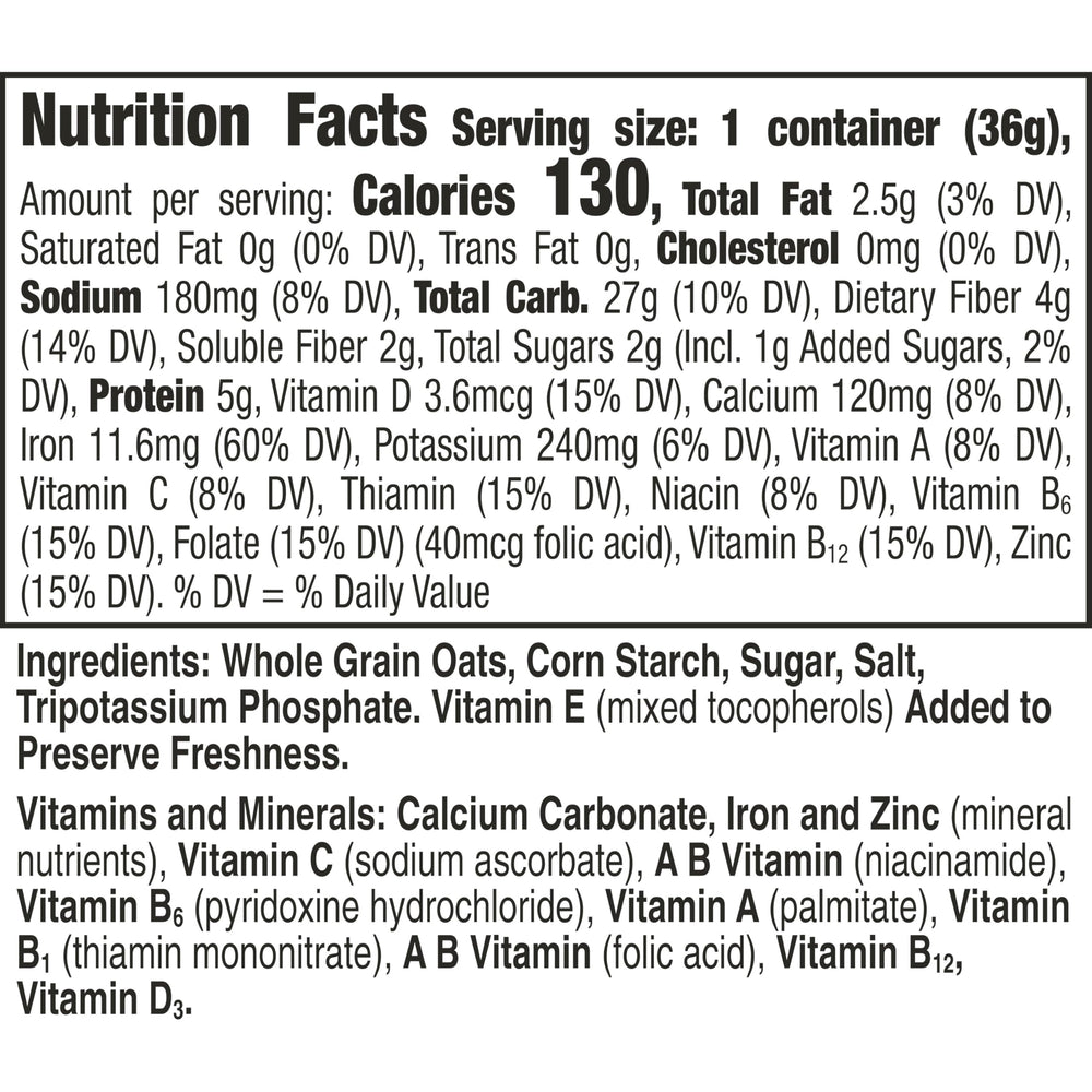 Cheerios gluten-free breakfast cup ready for on-the-go use