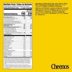 Cheerios Heart Shapes Os close-up highlights whole grain goodness.