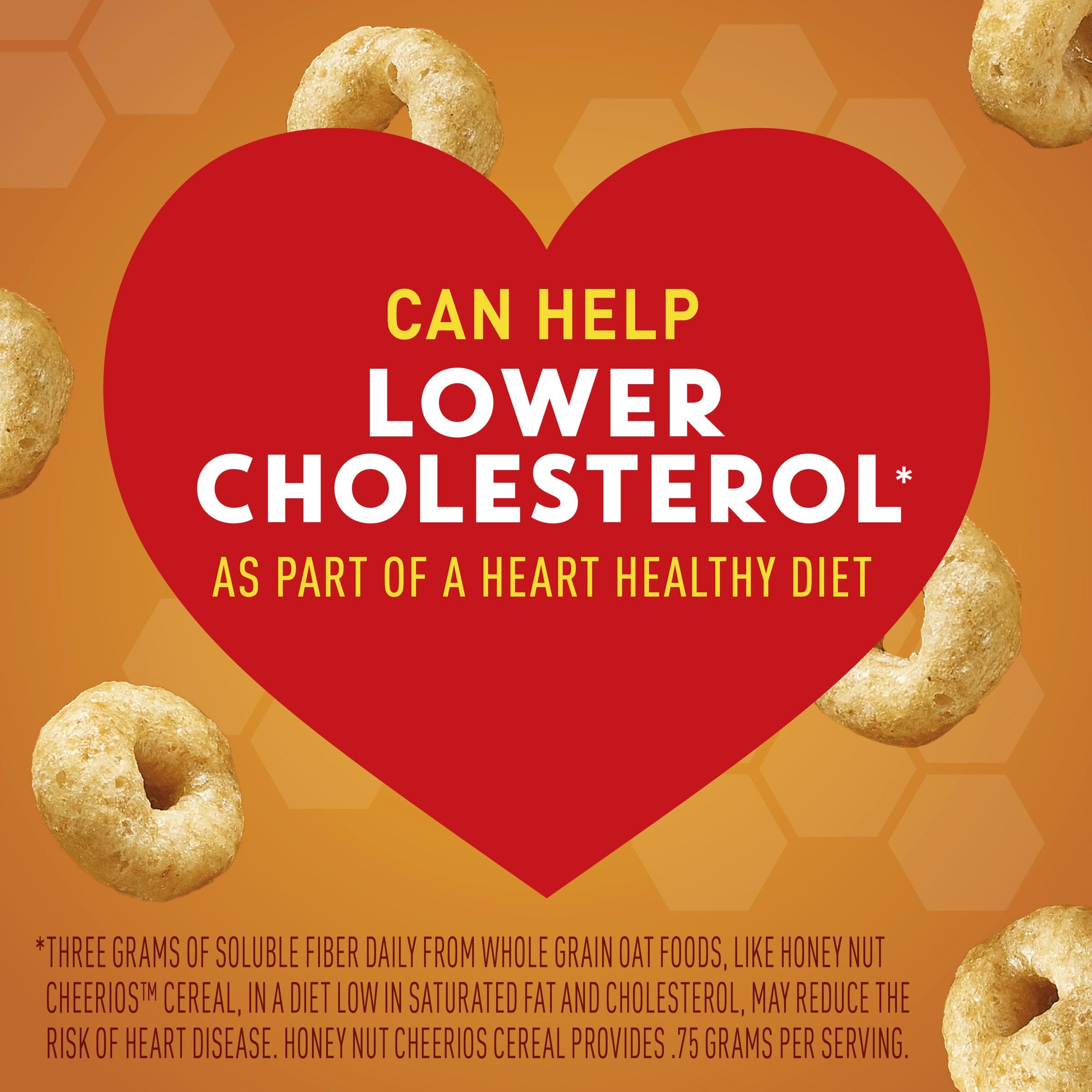 Kids enjoy Cheerios Honey Nut Cheerios as an easy lunchbox snack.