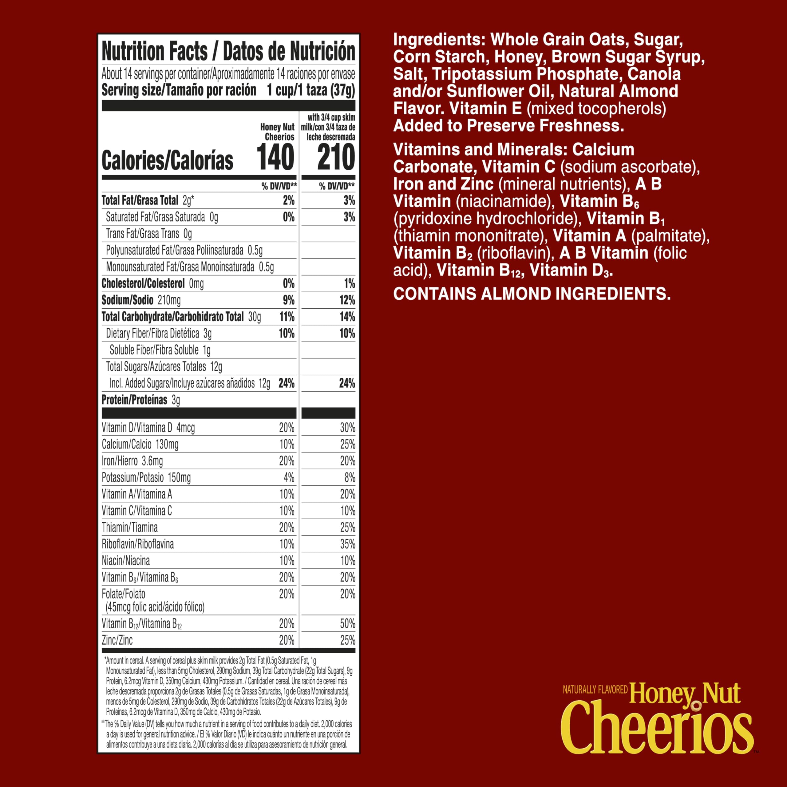 Serving bowl of Cheerios showing gluten-free breakfast option