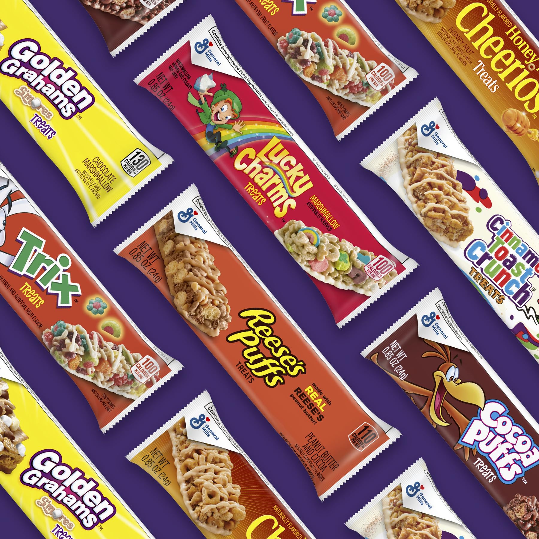 Cheerios Honey Nut Bars in a lunchbox ready for midday hunger.