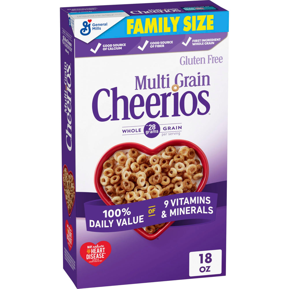 Cheerios Multi Grain cereal bowl for a wholesome breakfast.