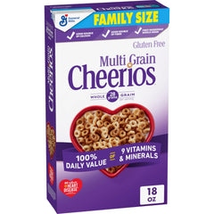Cheerios Multi Grain cereal bowl for a wholesome breakfast.
