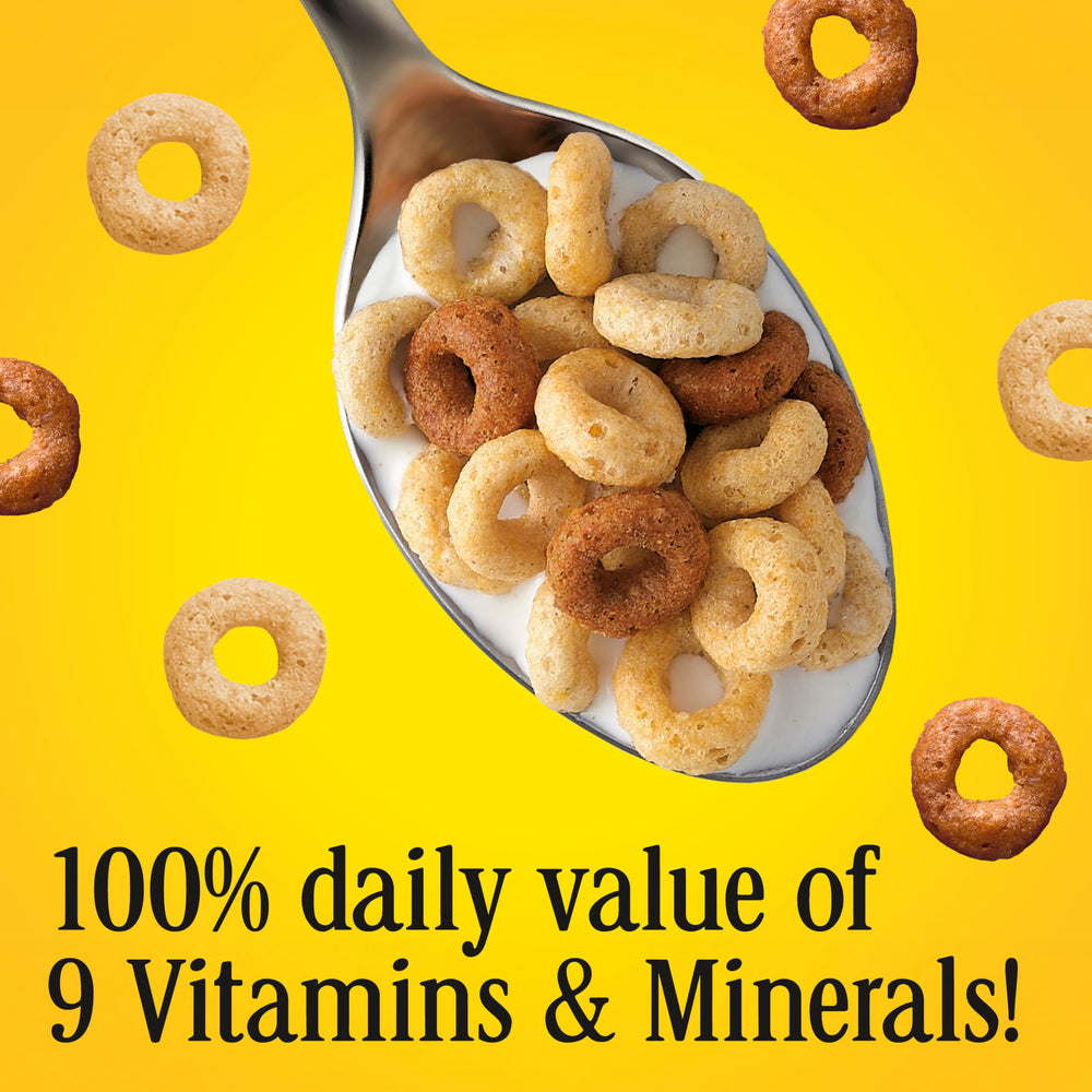 Cheerios Multi Grain cereal packaging signals a gluten-free pantry staple