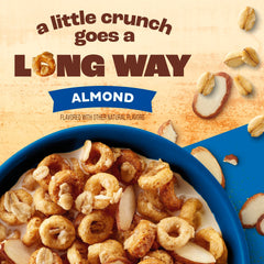 Cheerios Oat Crunch Almond highlights whole grain oats as first ingredient