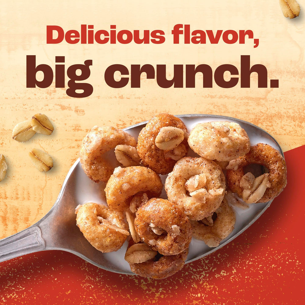 Cheerios Oat Crunch Cinnamon as an after-school snack for kids