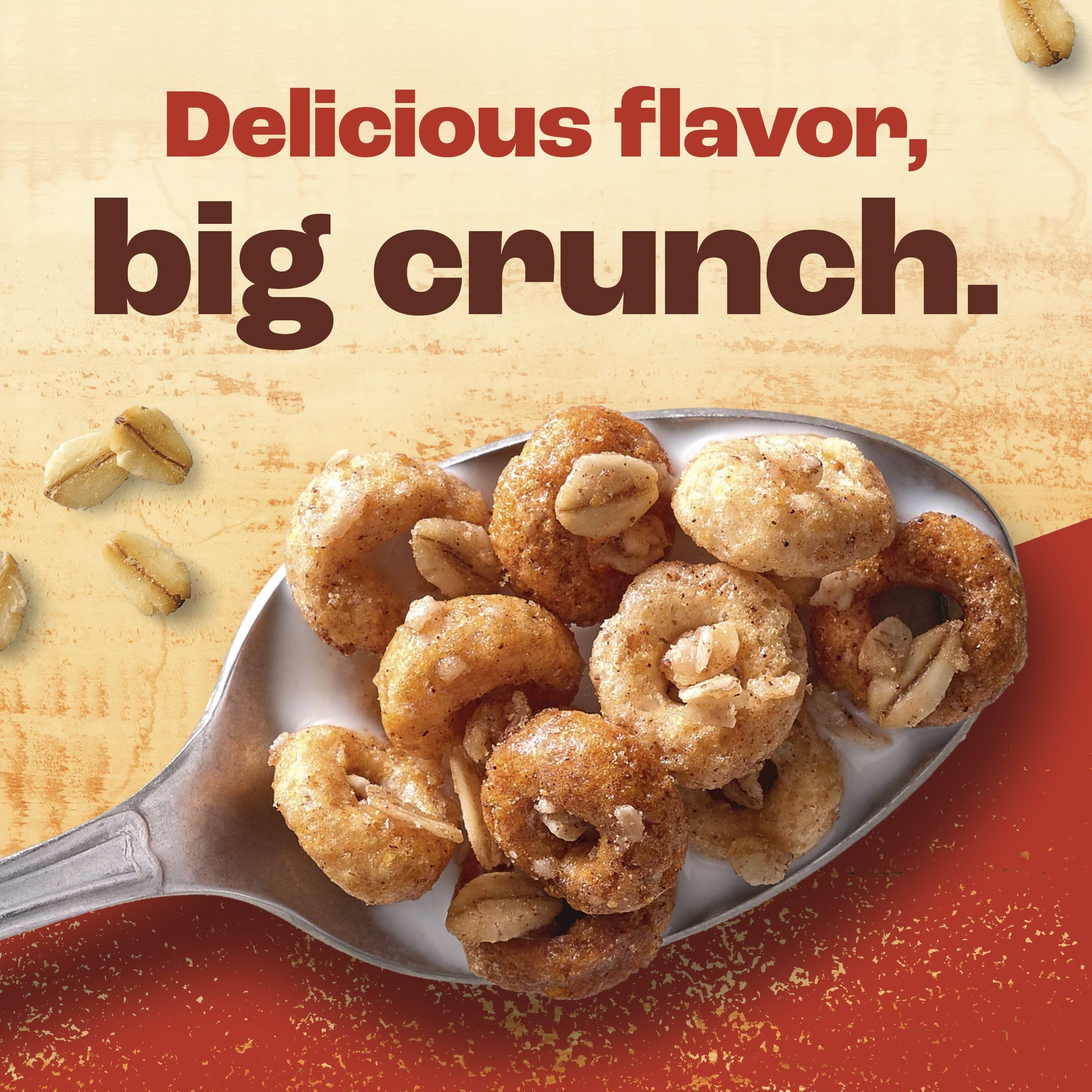 Cheerios Oat Crunch Cinnamon mixed into trail mix for a tasty snack