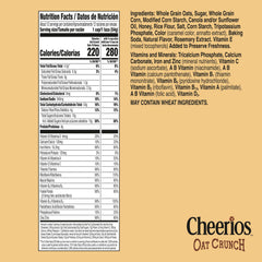 Cheerios Oat Crunch family-size box on the pantry for busy mornings.