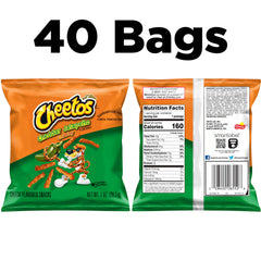 Cheetos cheddar jalapeño close-up bag highlights crunchy texture and bold flavor