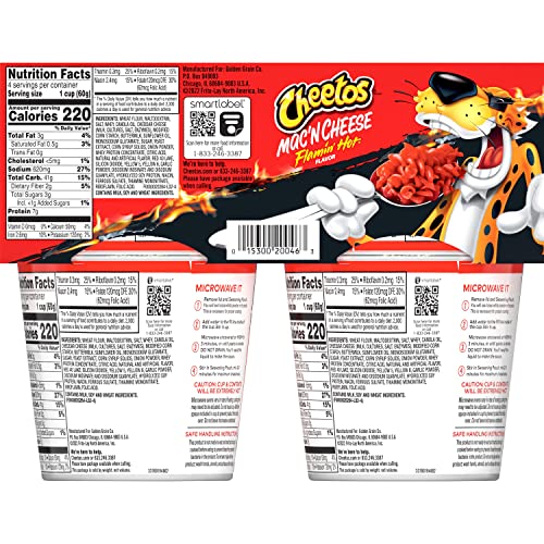 Double Dare idea with Cheetos Flamin' Hot Crunchy topping.