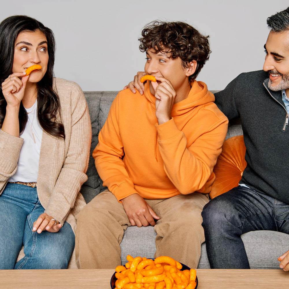 Cheetos Jumbo Puffs bags with airy, playful crunch
