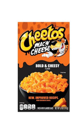 Cheetos Mac and Cheese Bold and Cheesy box offers quick kid-friendly dinner