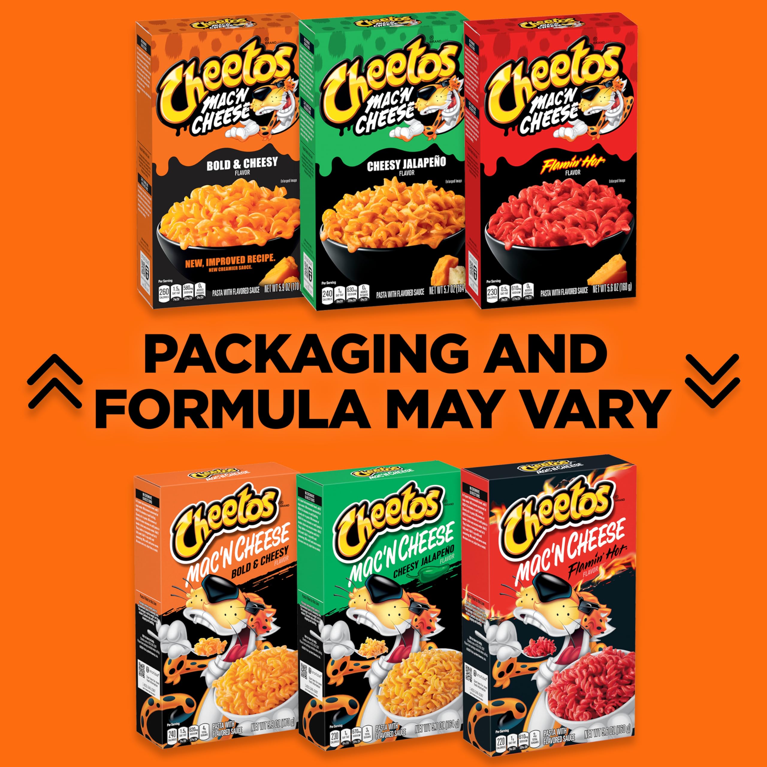 Cheetos Mac n Cheese crunch topping adds extra texture.