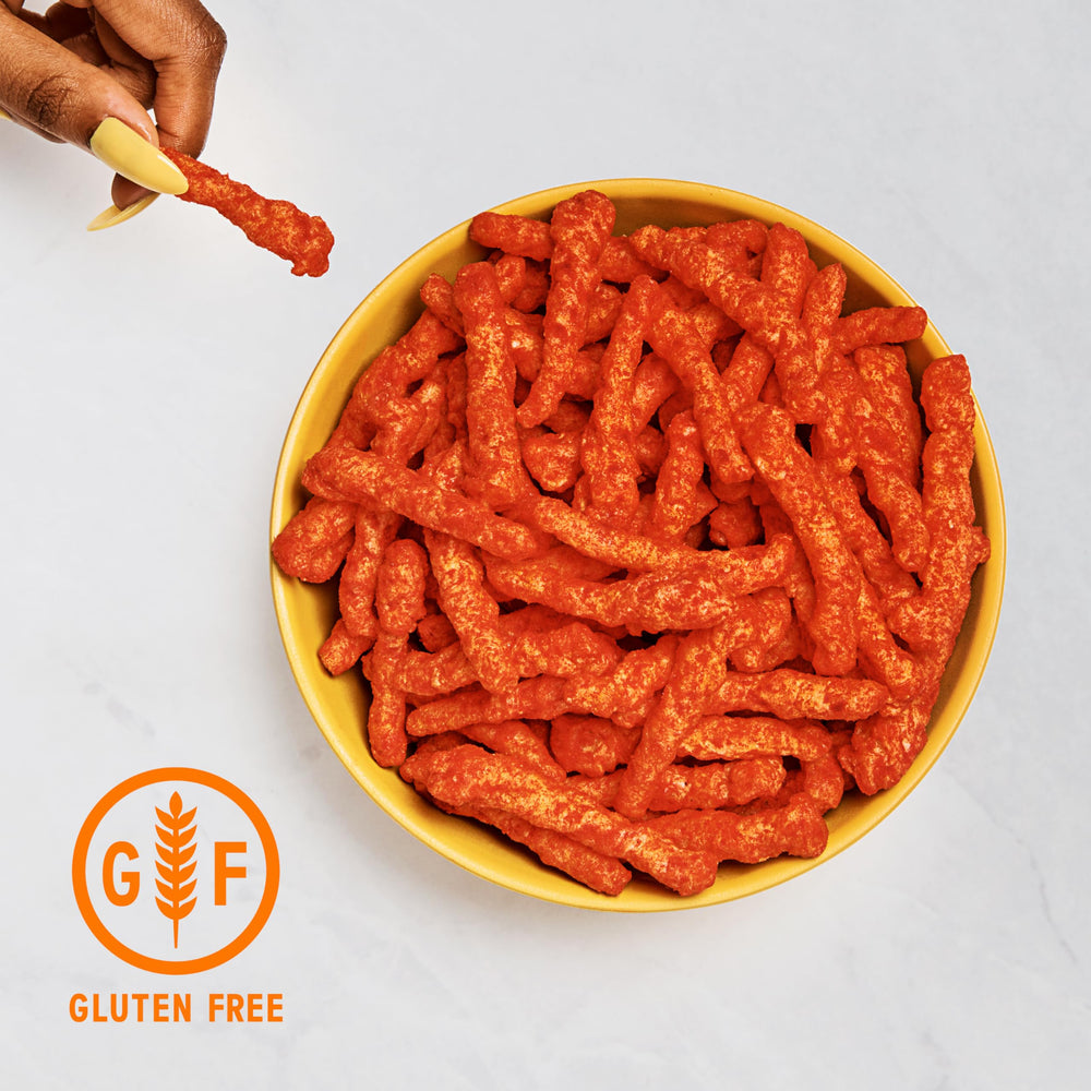 Cheetos on-the-go sachets ready for school lunches or road trips.