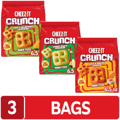 Cheez-It Crunch Zesty Jalapeno Cheddar delivers a spicy snack break.
