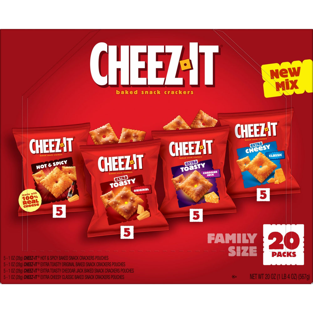 Cheez-It game-night snack idea for sharing crunch