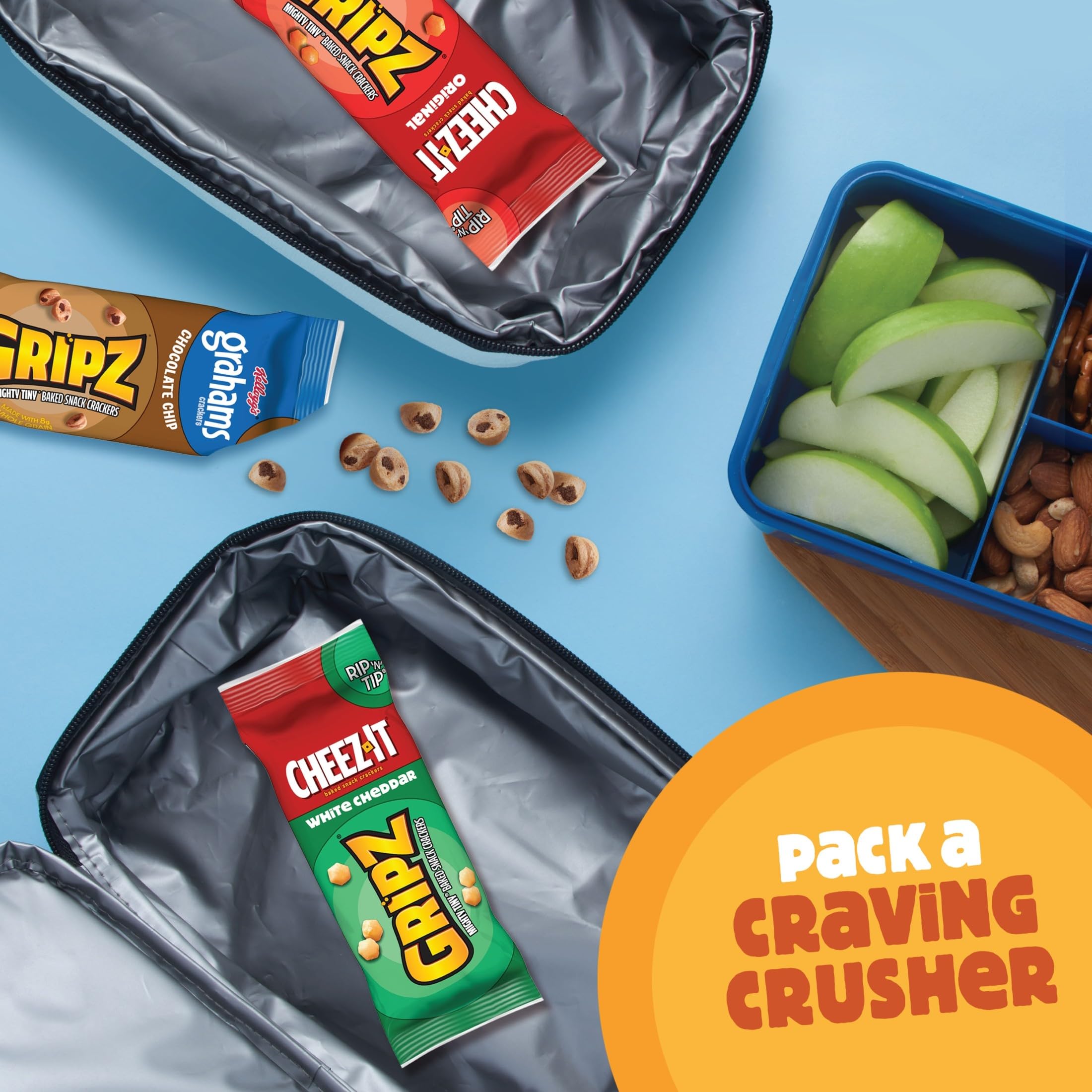 Cheez-It Gripz Mini snack box for quick study breaks