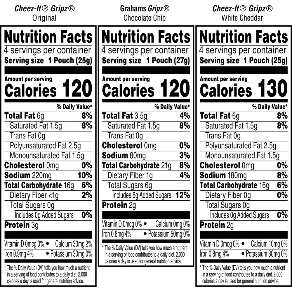 Cheez-It Gripz Mini grab-and-go crunch for after-school snacks