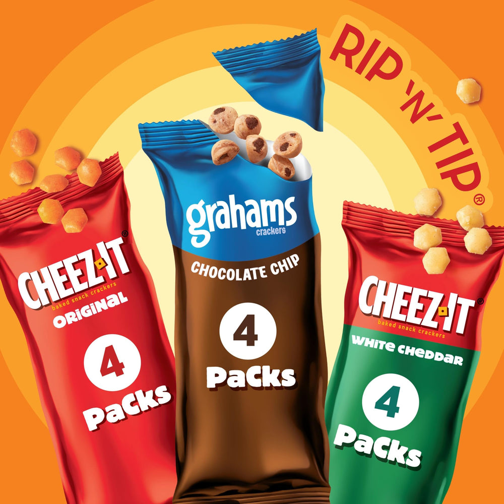 Cheez-It Gripz White Cheddar crackers pack for lunchboxes