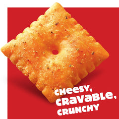 Shelf-ready Cheez-It Hot Spicy crackers on store display