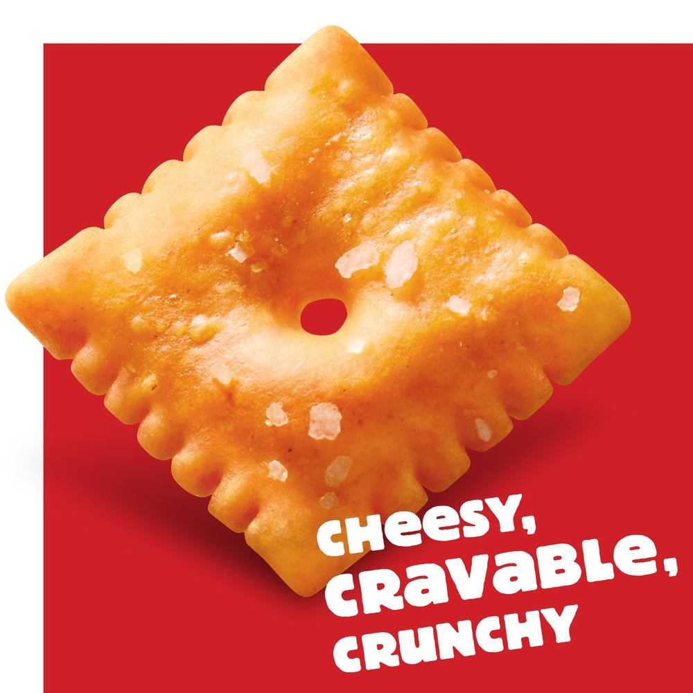 Cheez-It Original crackers in a lunchbox, simple family snack.