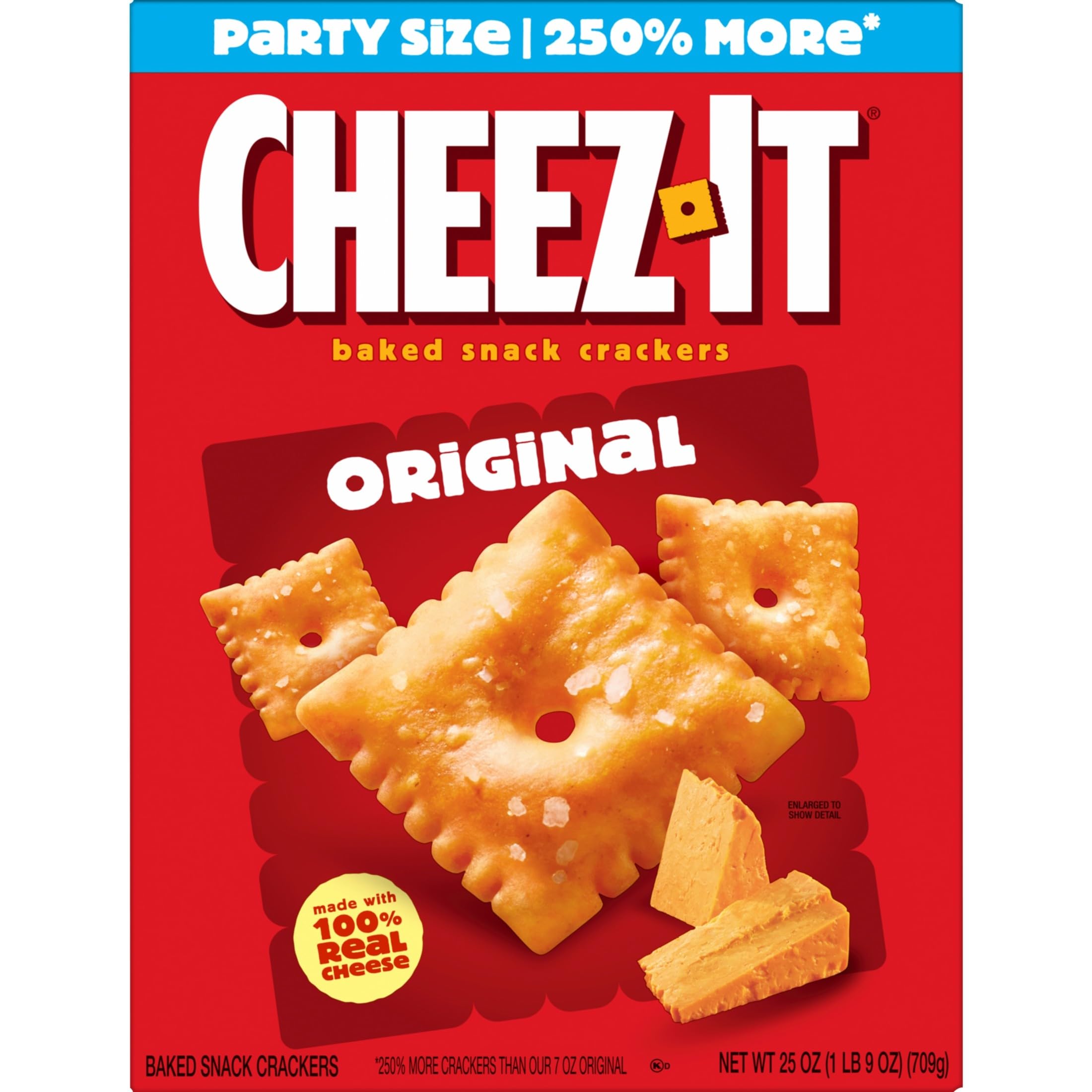 Cheez-It Original freshness-sealed box ready for travel.
