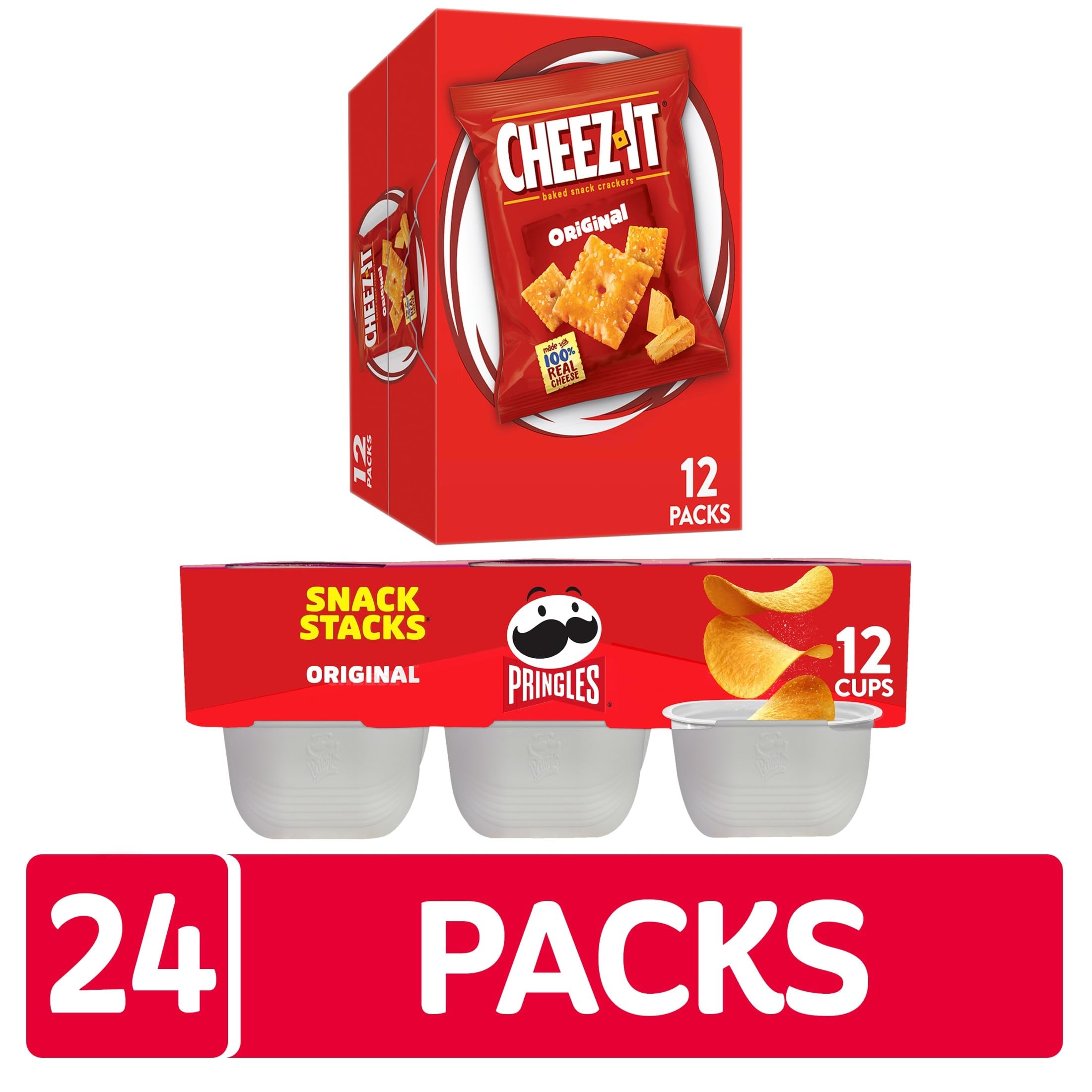 Cheez-It Original single-serve pouch ideal for school lunches.