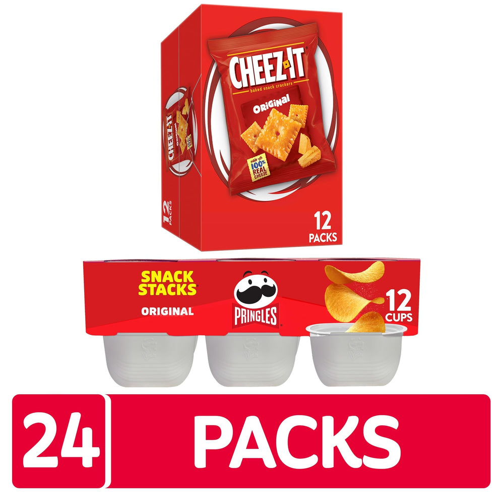 Cheez-It Original single-serve pouch ideal for school lunches.