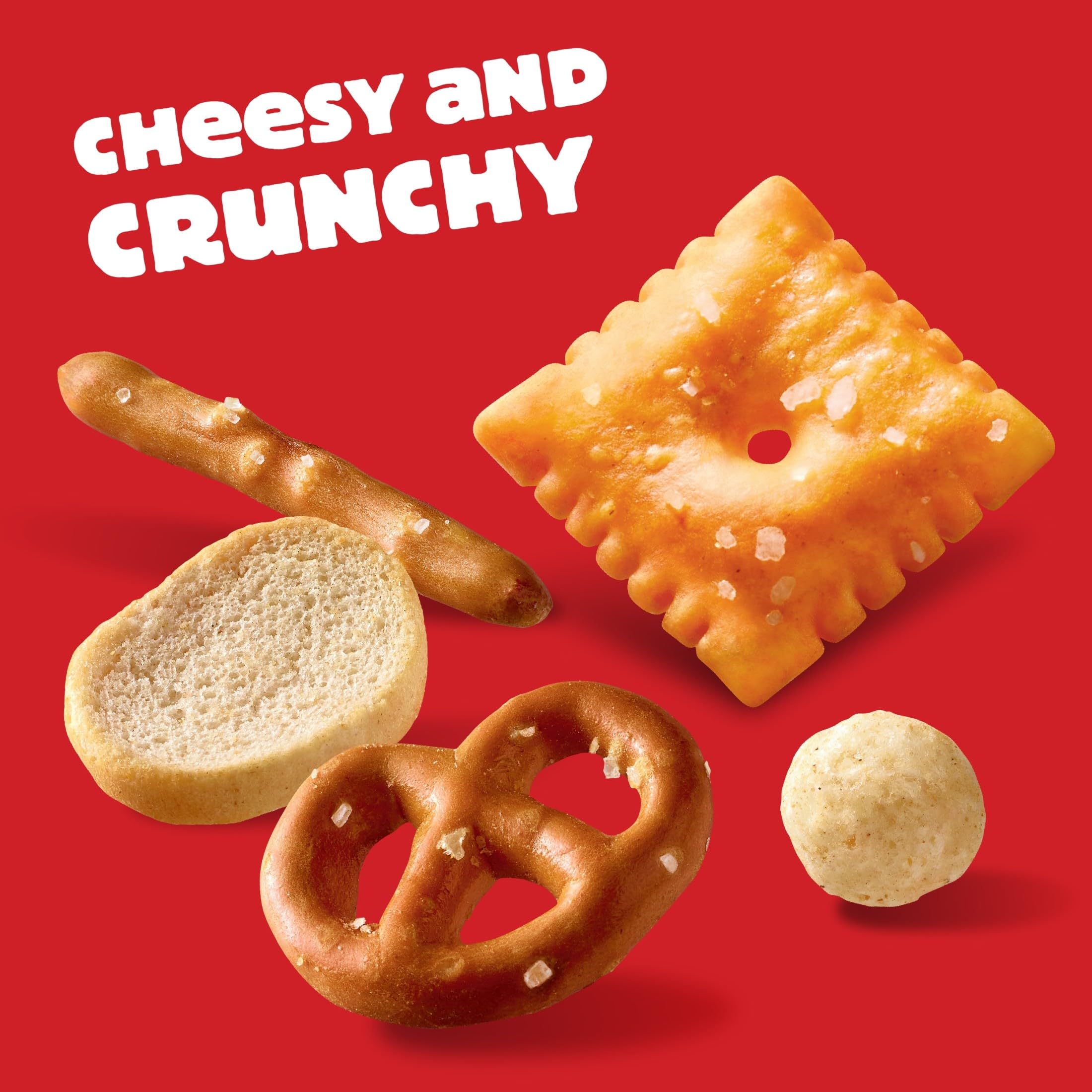 Cheez-It Snack Mix cheese-flavored rice puffs