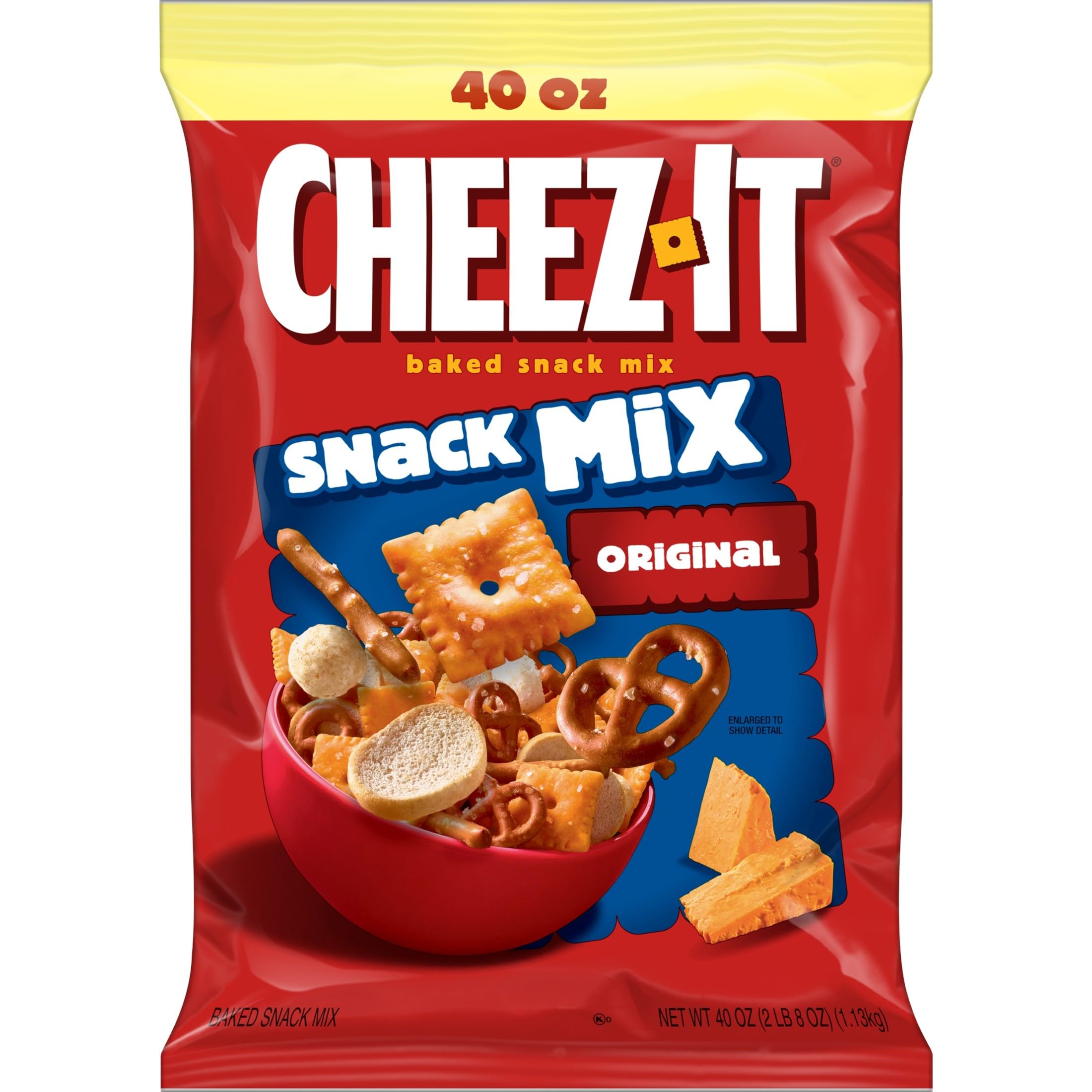 Cheez-It Snack Mix party platter centerpiece