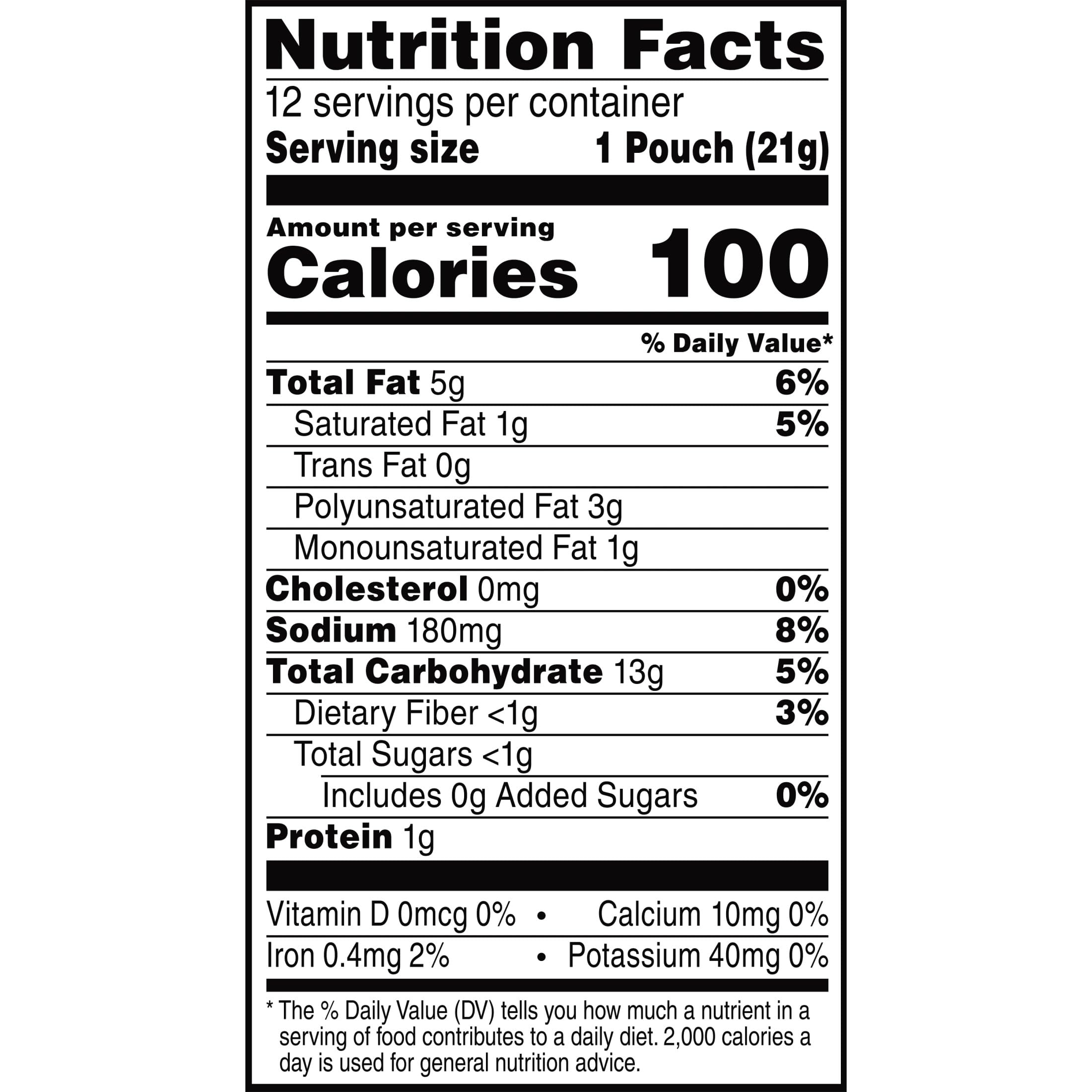 Cheez-It Snap'd Double Cheese pouches 0.75oz for easy packing.