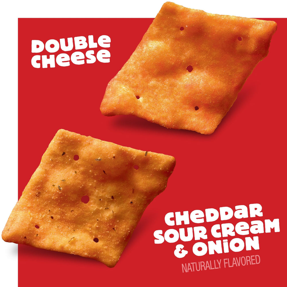 Cheez-It Snap'd lunchbox moment showing portable snack option
