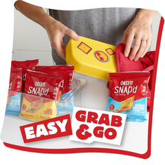 Cheez-It Snap'd variety-pack box ideal for gatherings.