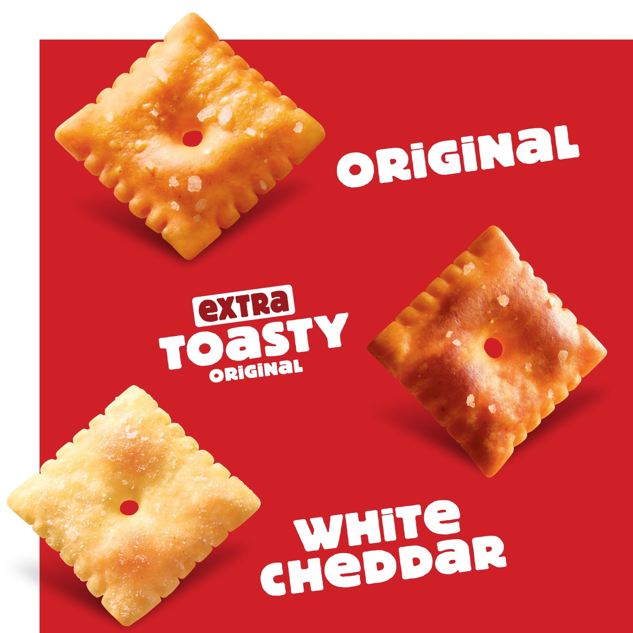 Cheez-It Variety Pack boxes on kitchen counter, convenient multi-flavor snacking option.