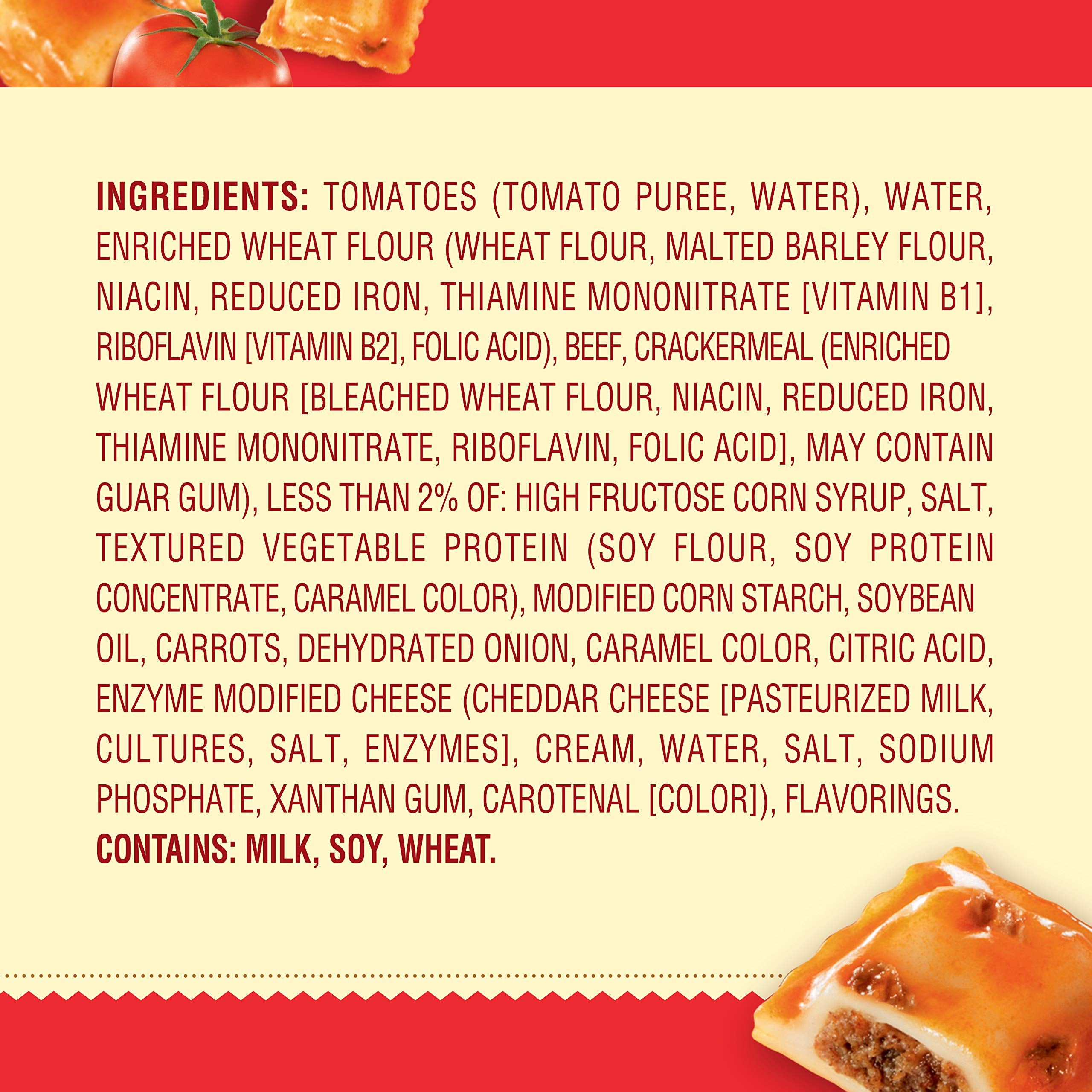 Chef Boyardee Beef Ravioli plate serving ready-to-eat comfort in minutes.