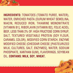 Twelve-pack Beefaroni bowls providing easy family meals.